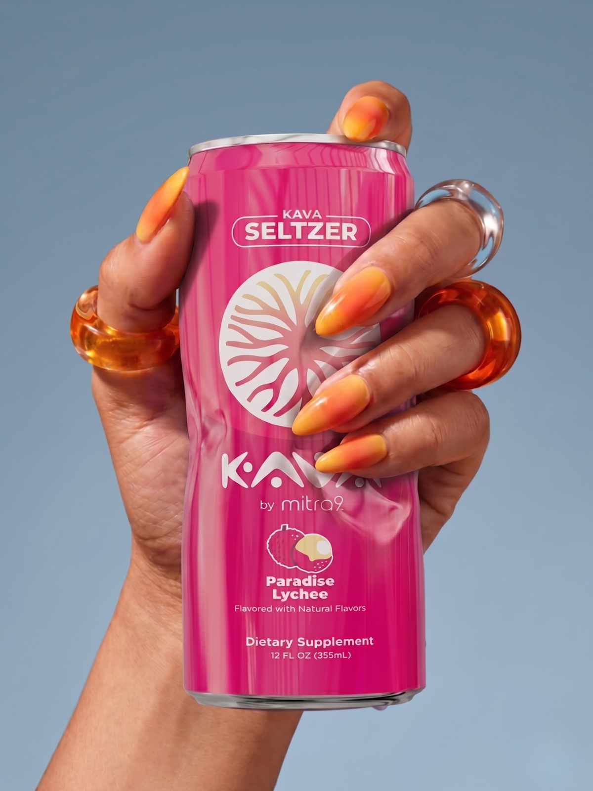 Paradise Lychee Kava Seltzer