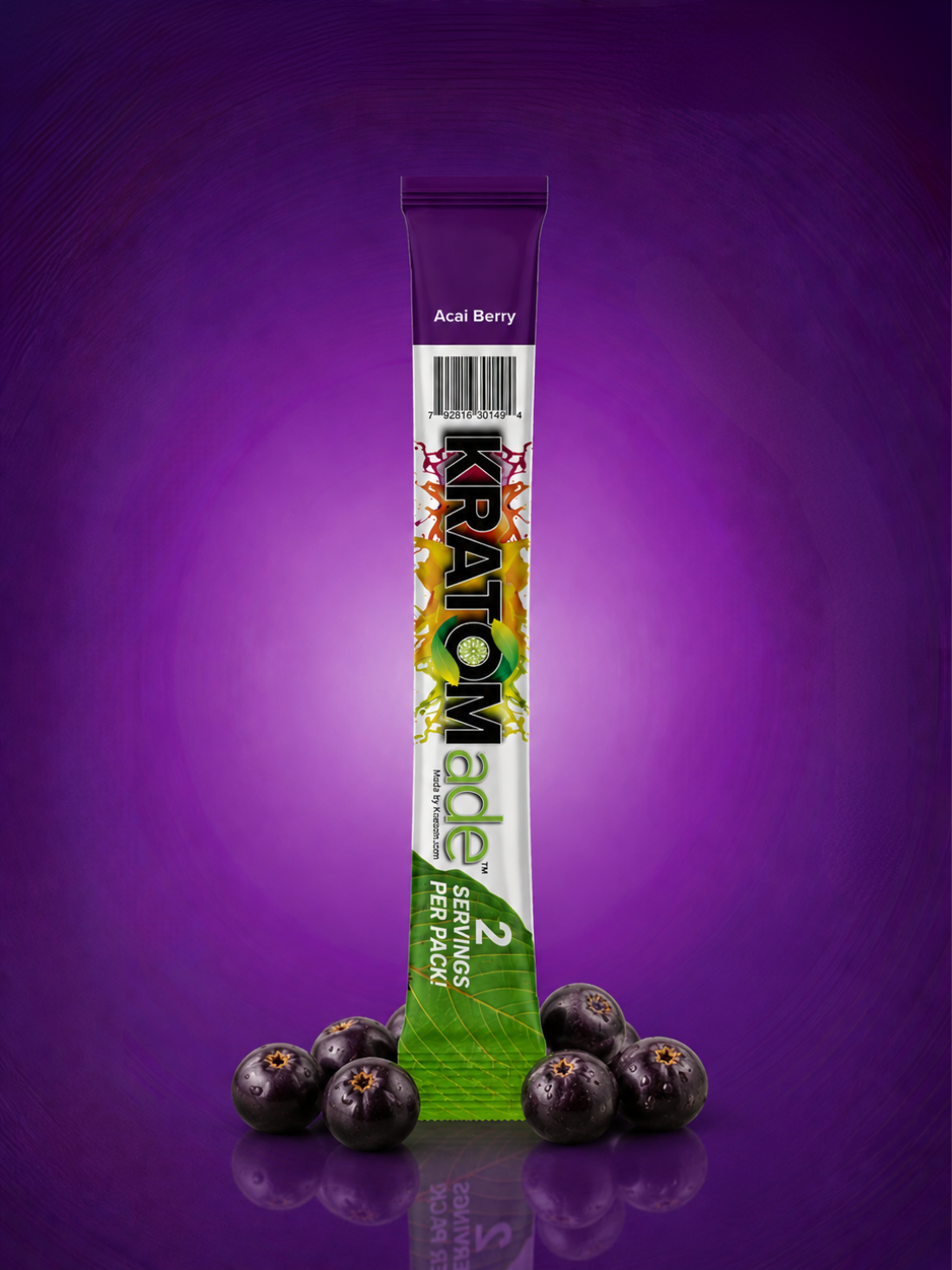 Acai Berry Kratom Drink Mix