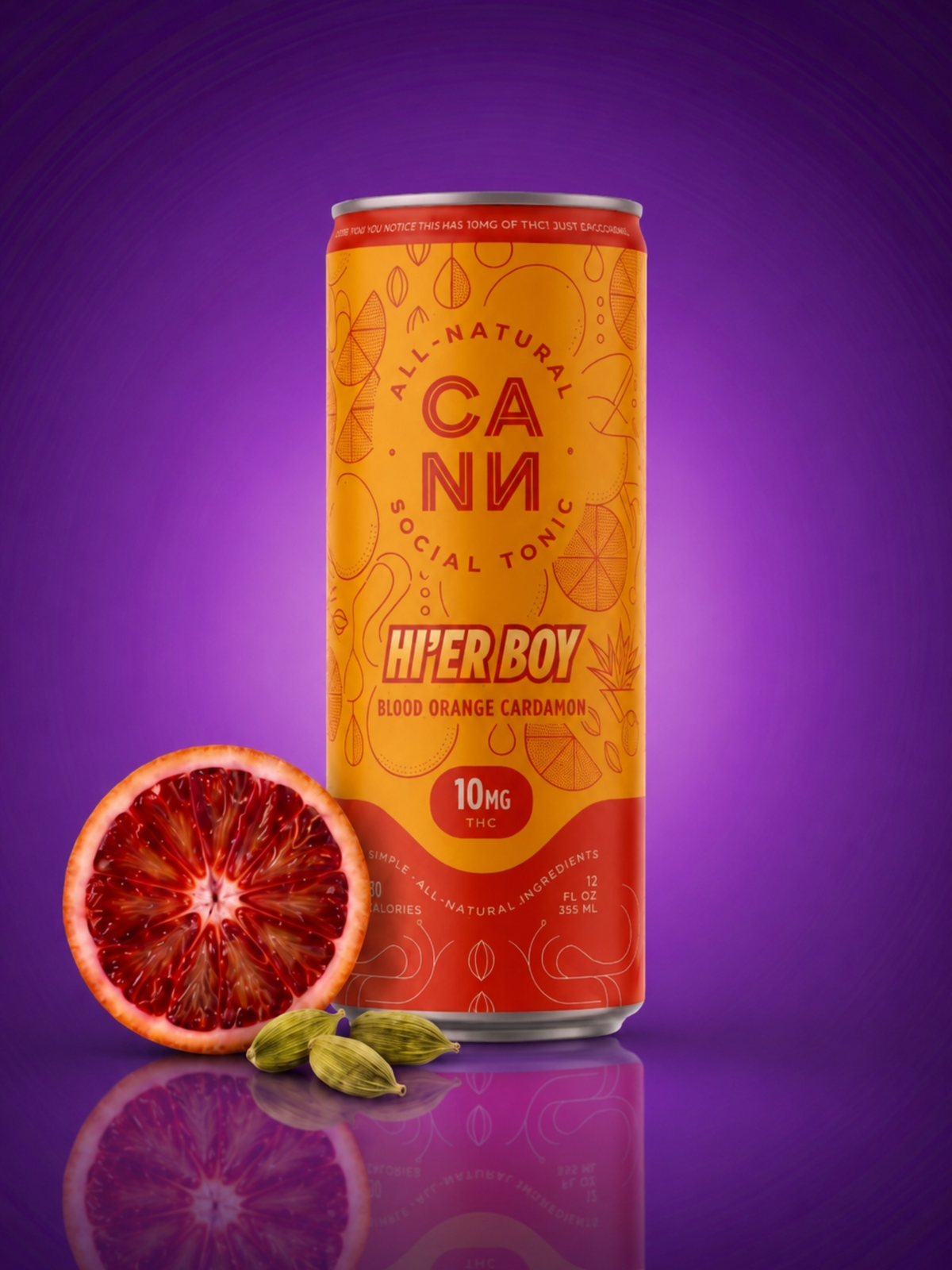 HI'ER BOY Blood Orange Cardamom