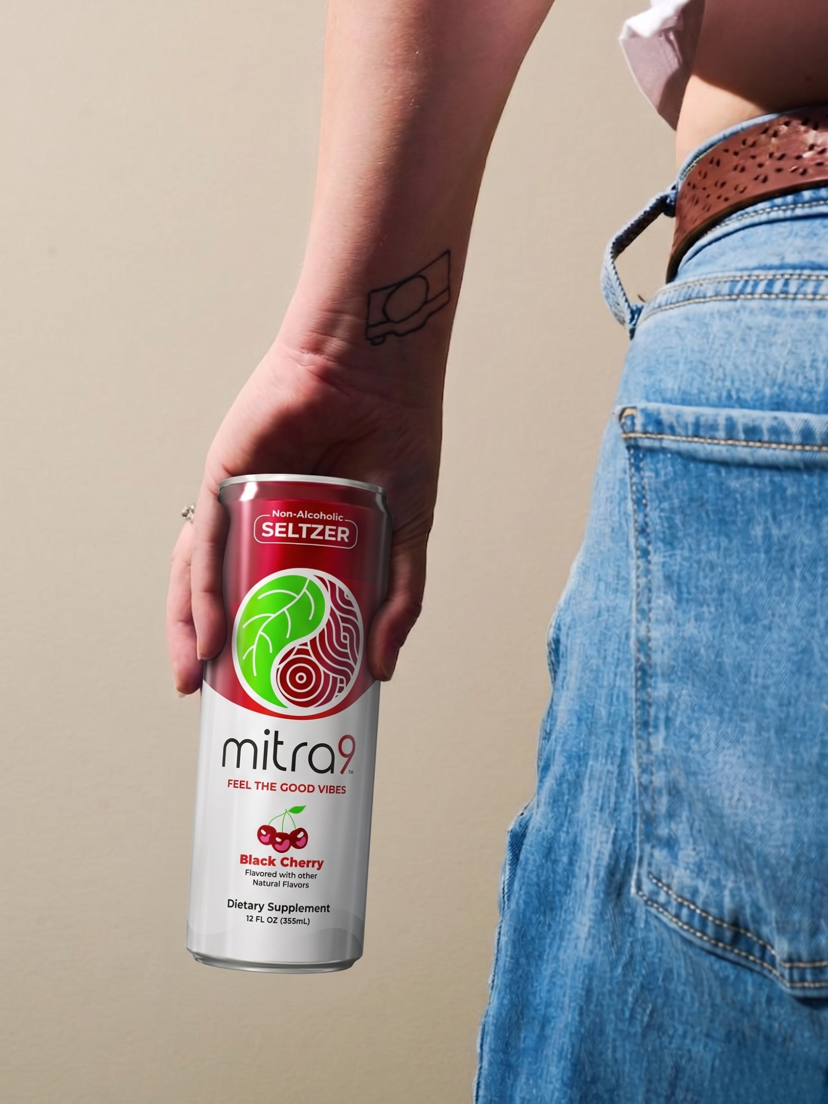 Black Cherry Kratom Seltzer