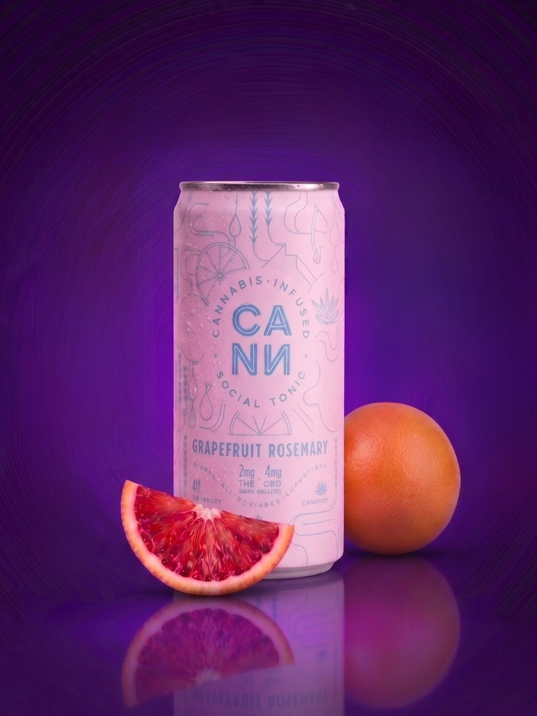 Cann Grapefruit Rosemary