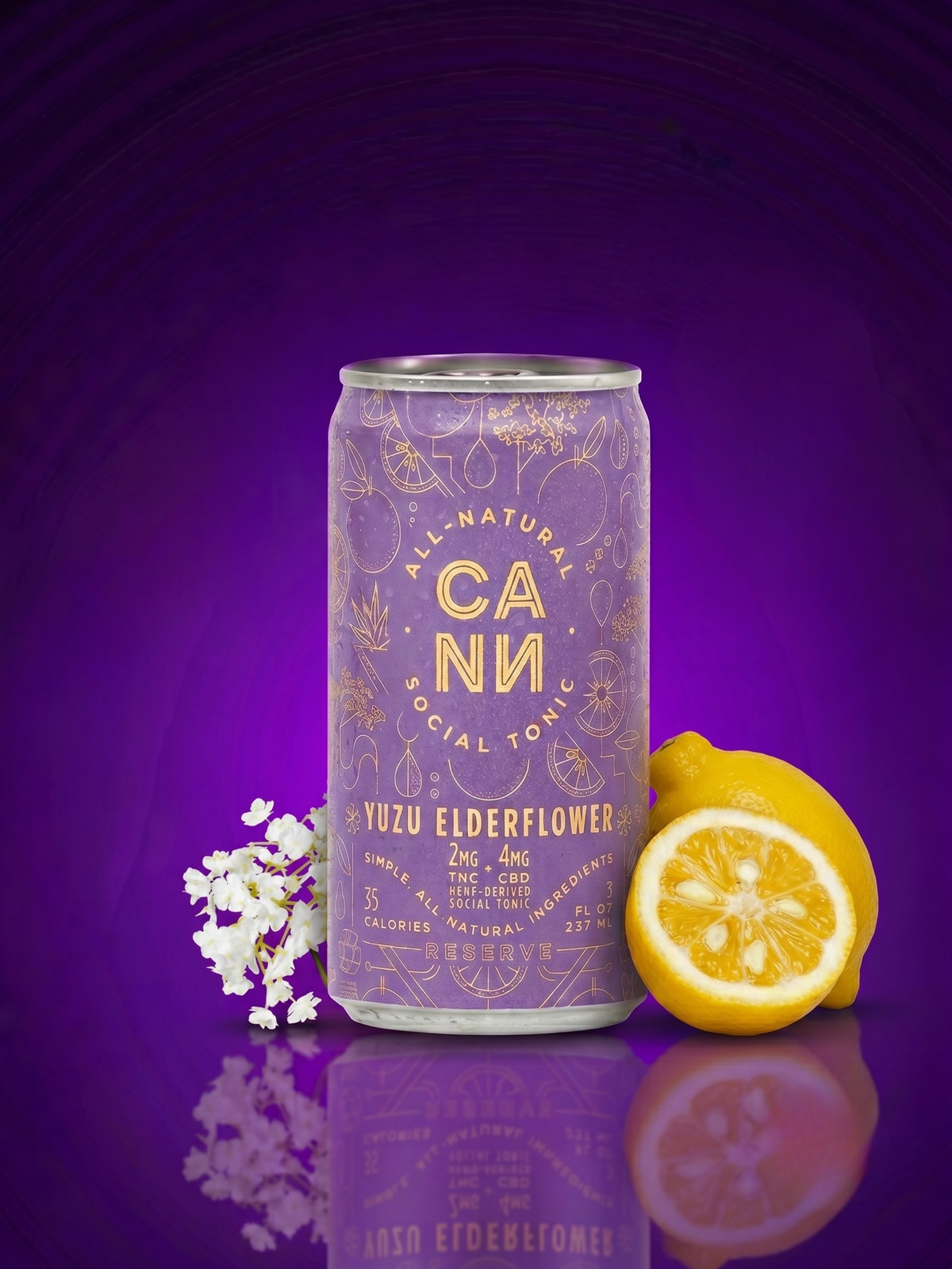 Cann Yuzu Elderflower