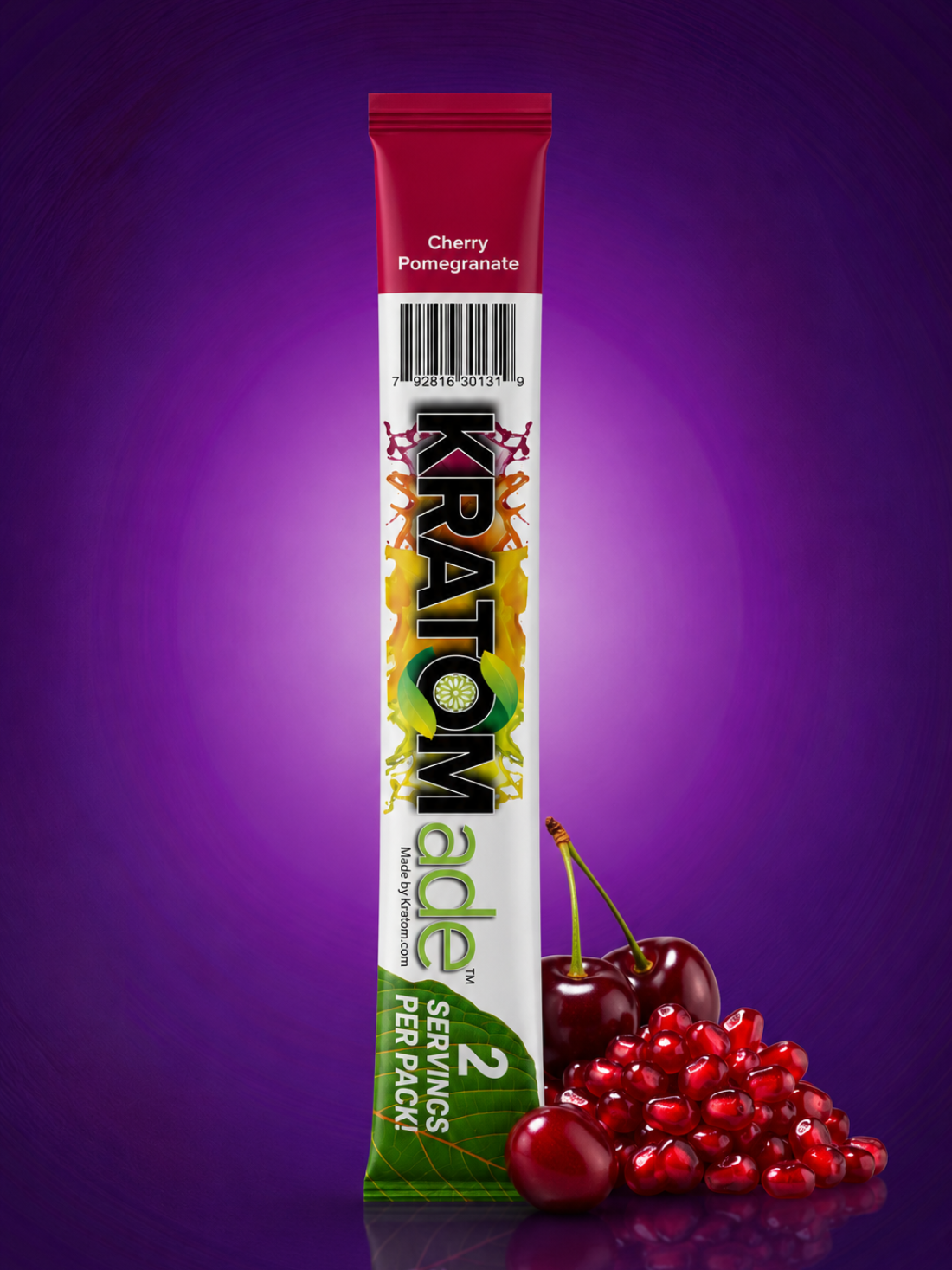 Cherry Pomegranate Kratom Drink Mix