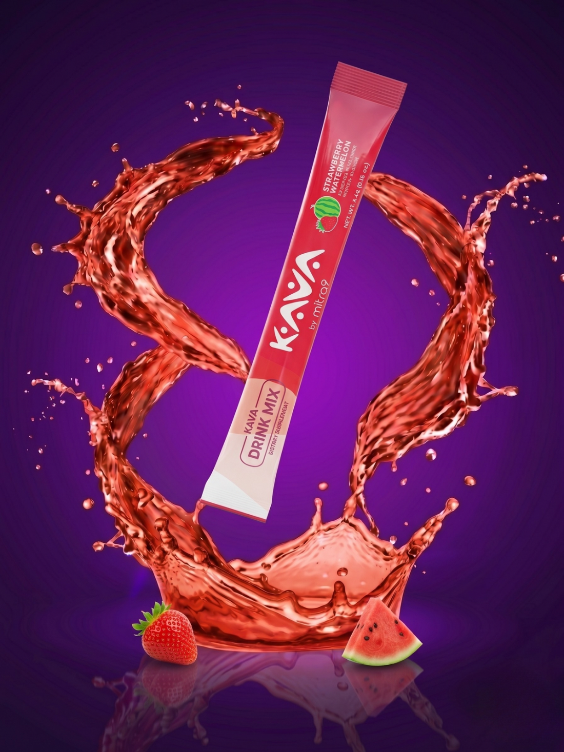 Strawberry Watermelon Kava Drink Mix