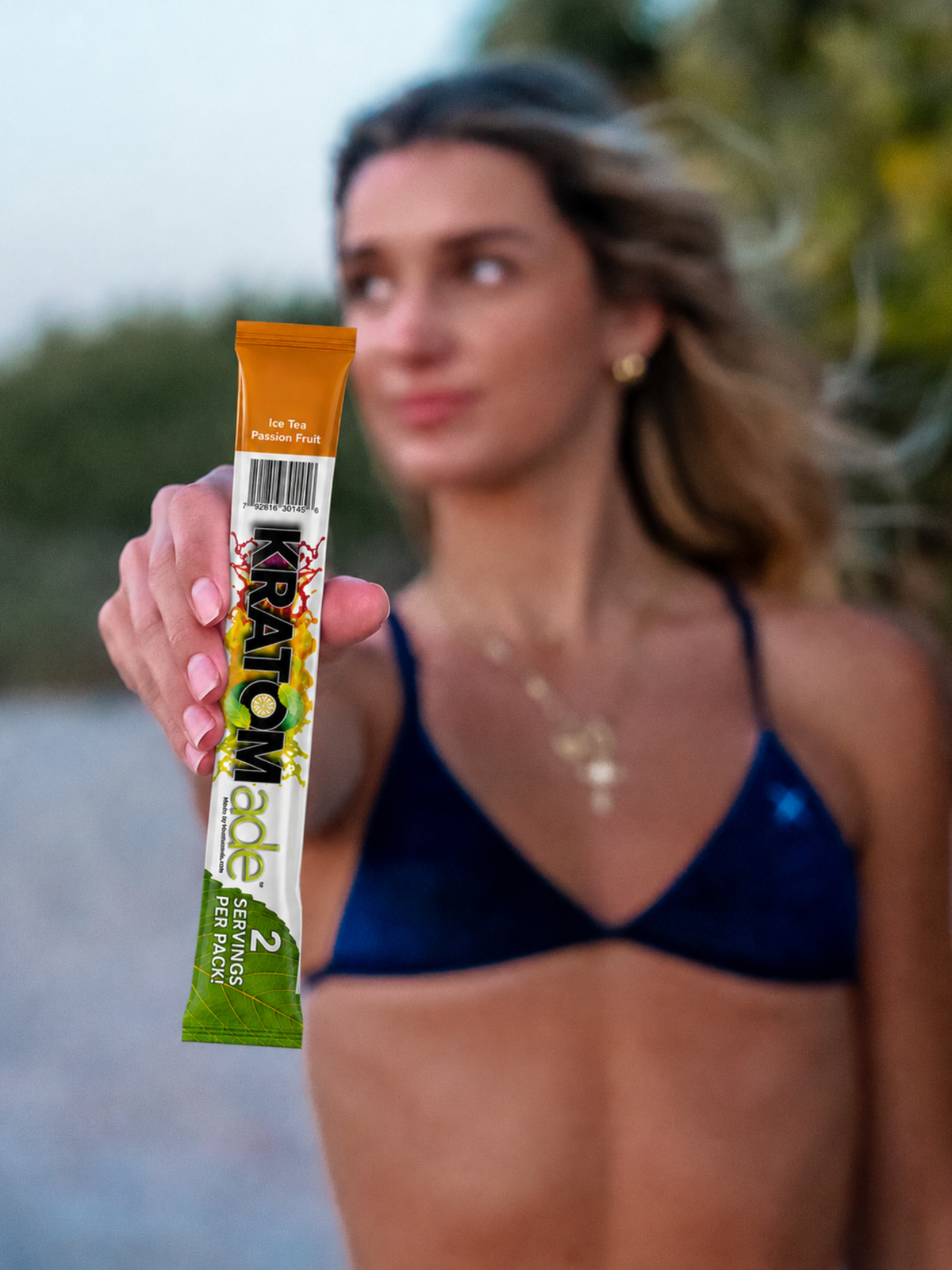 Ice Tea Passion Fruit Kratom Drink Mix