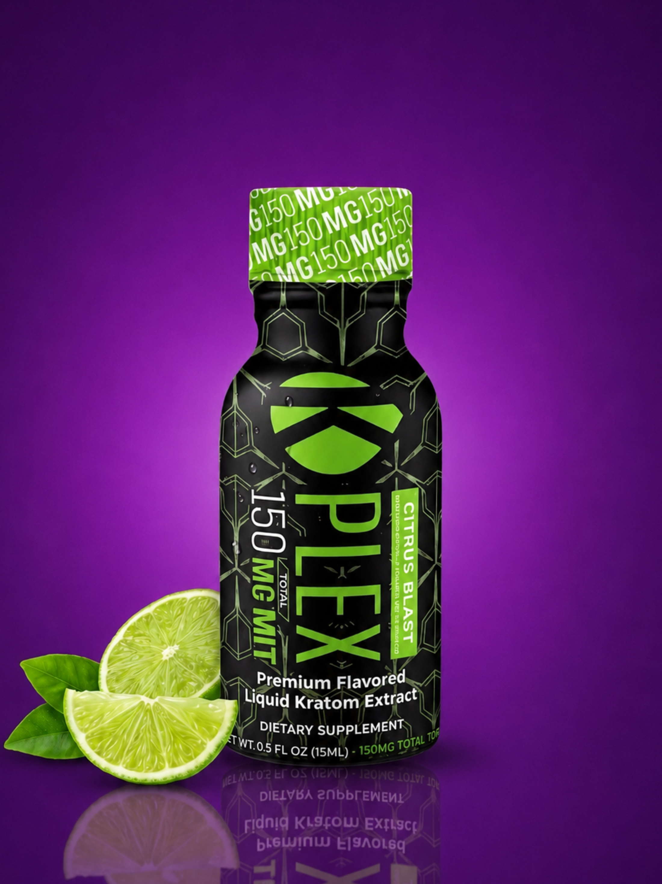 K-Plex Liquid Kratom Extract Shots 150MG