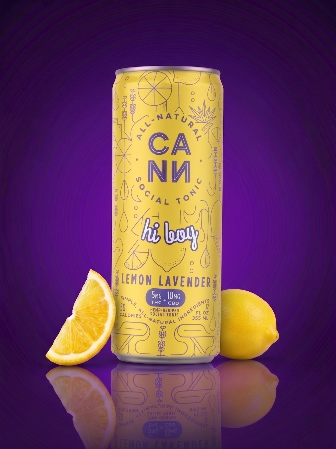 Hi Boy Lemon Lavender