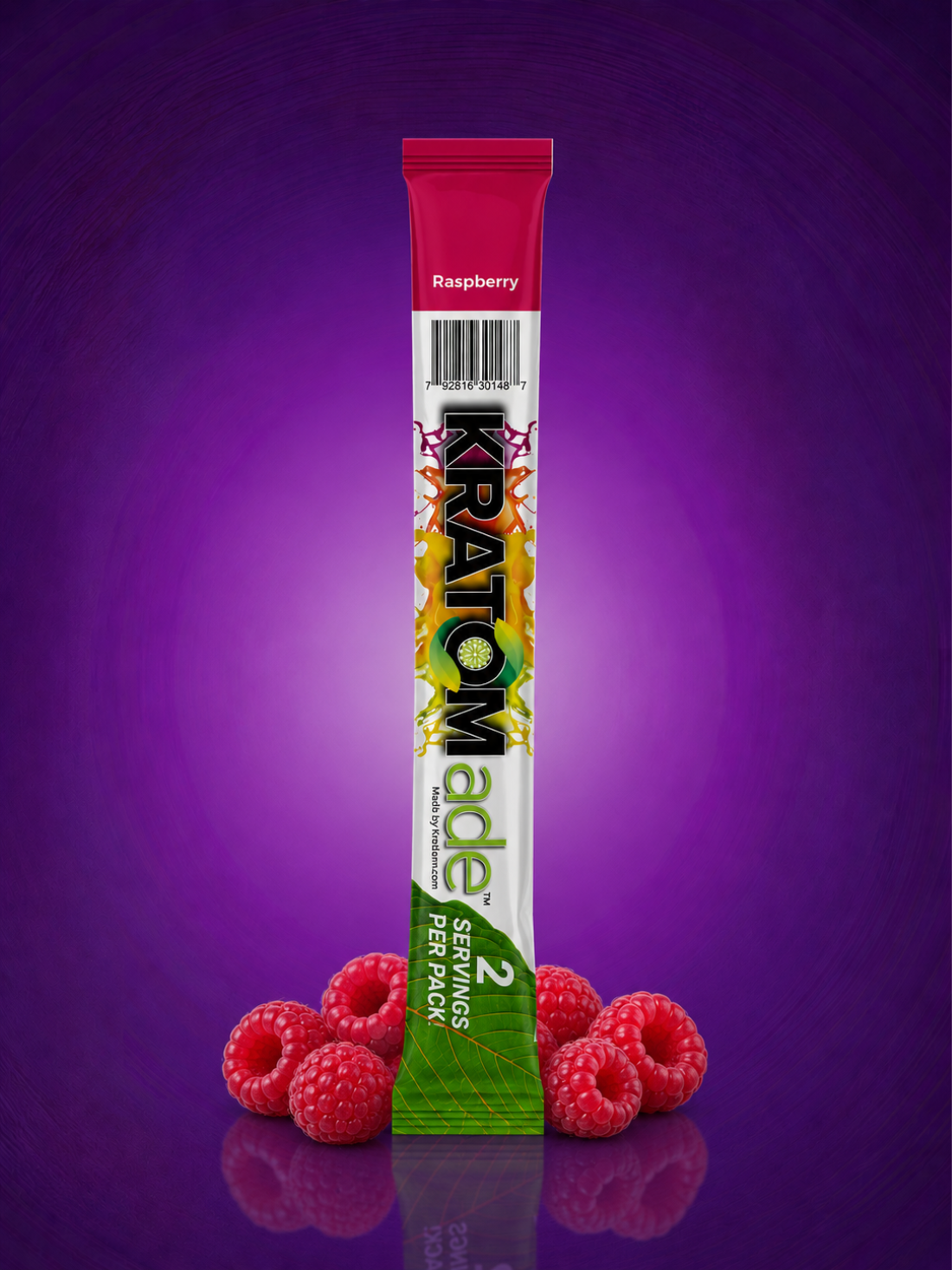Raspberry Kratom Drink Mix