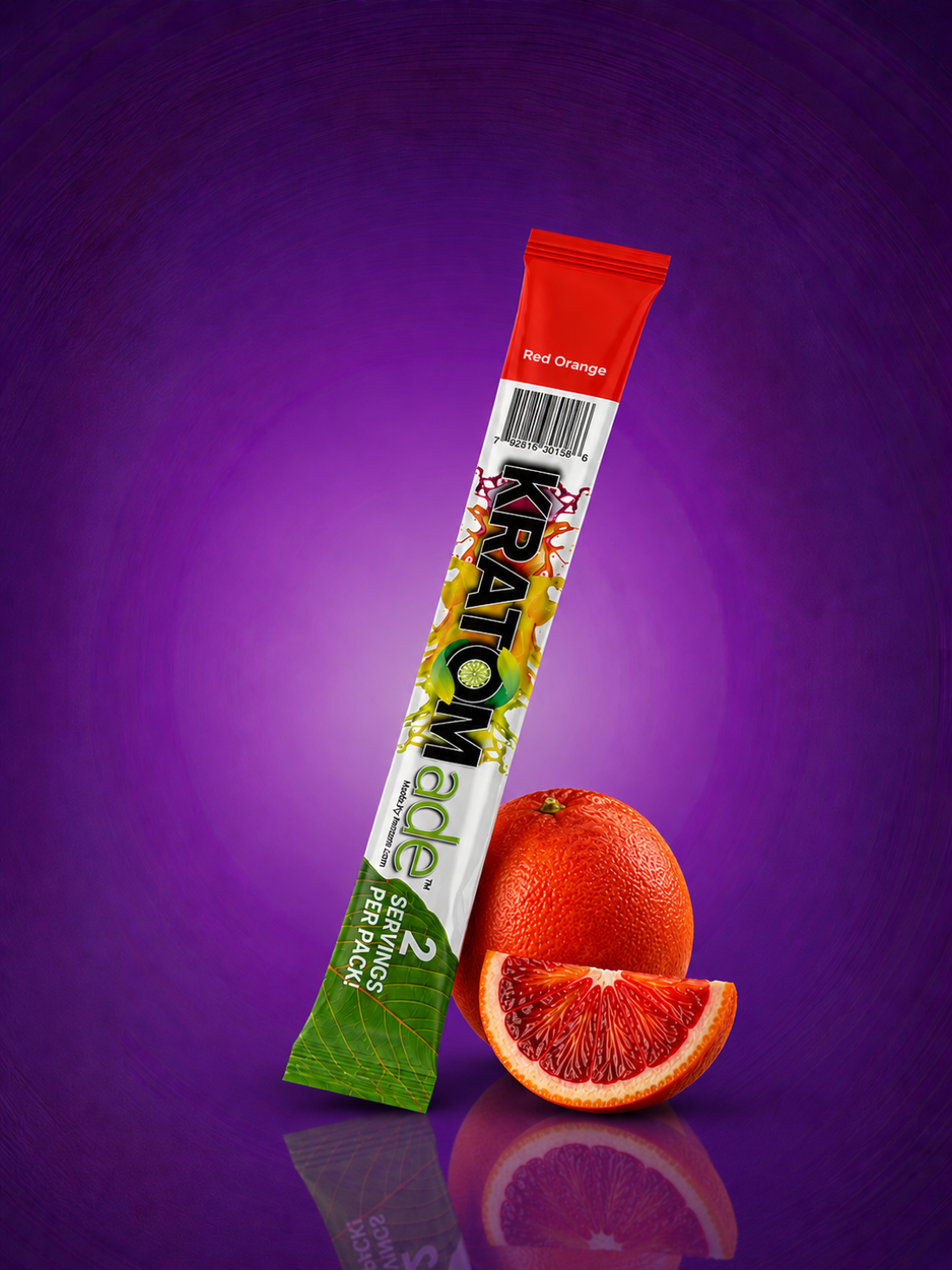 Red Orange Kratom Drink Mix