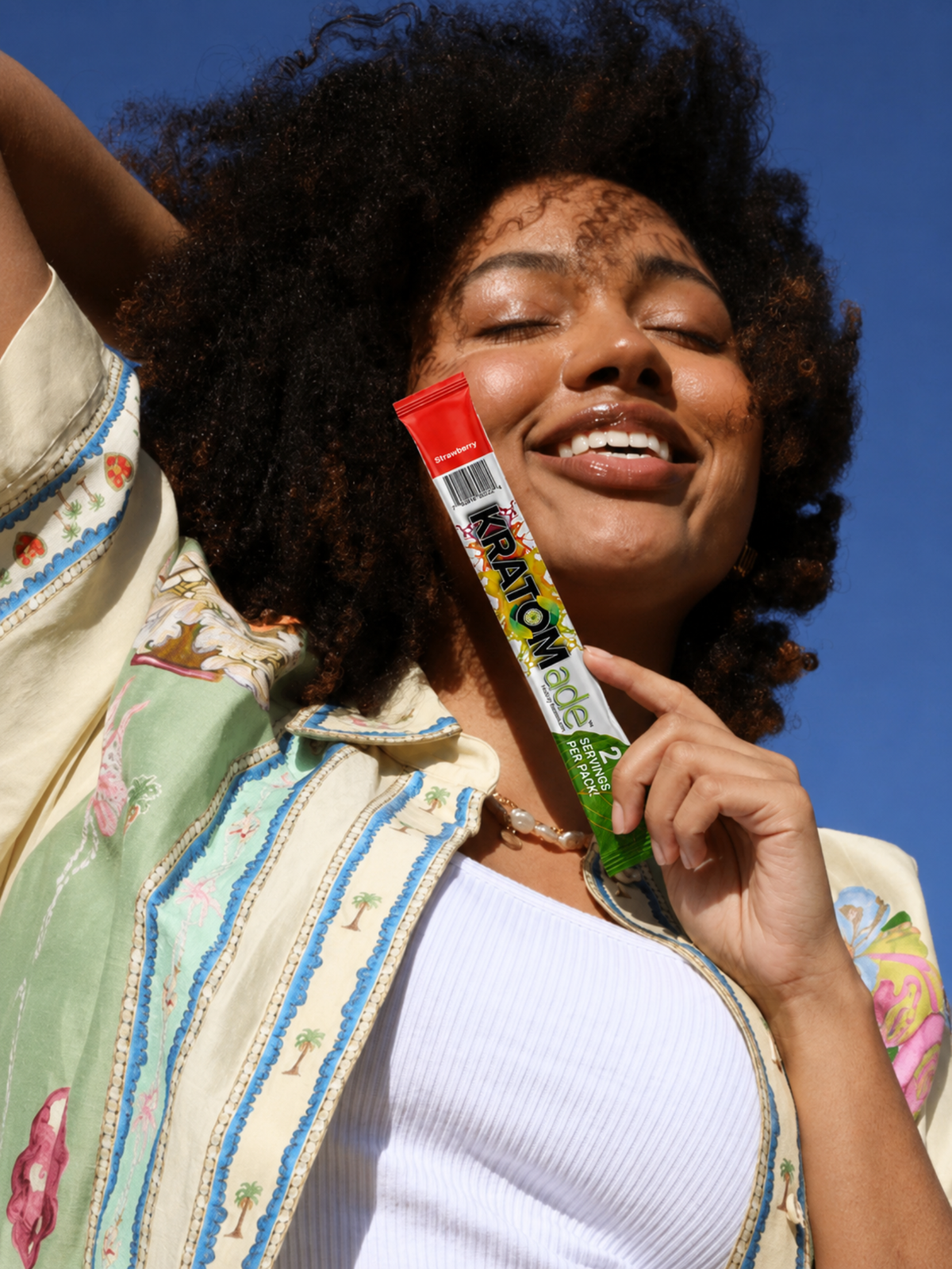 Strawberry Kratom Drink Mix