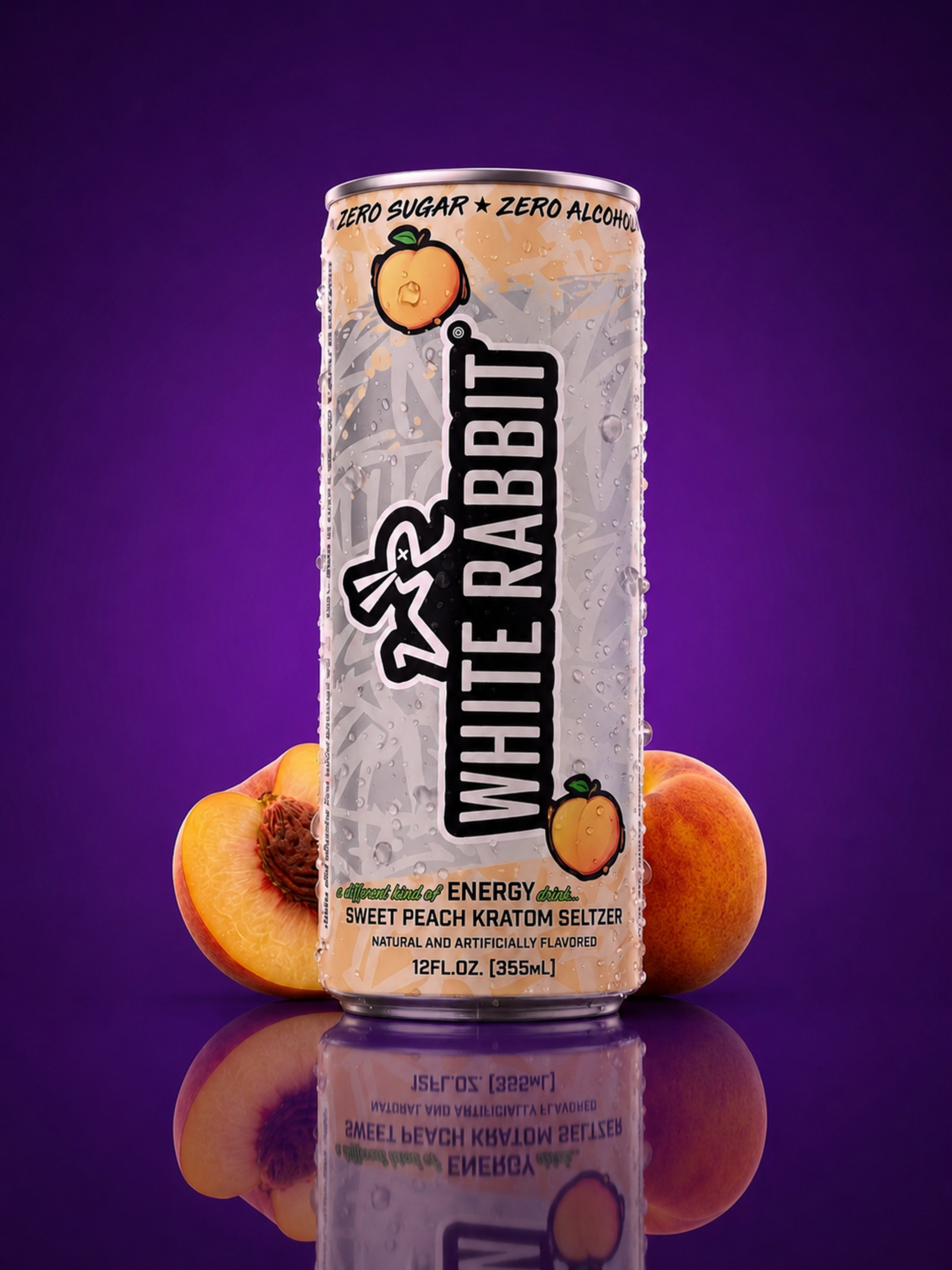 Sweet Peach Kratom Seltzer