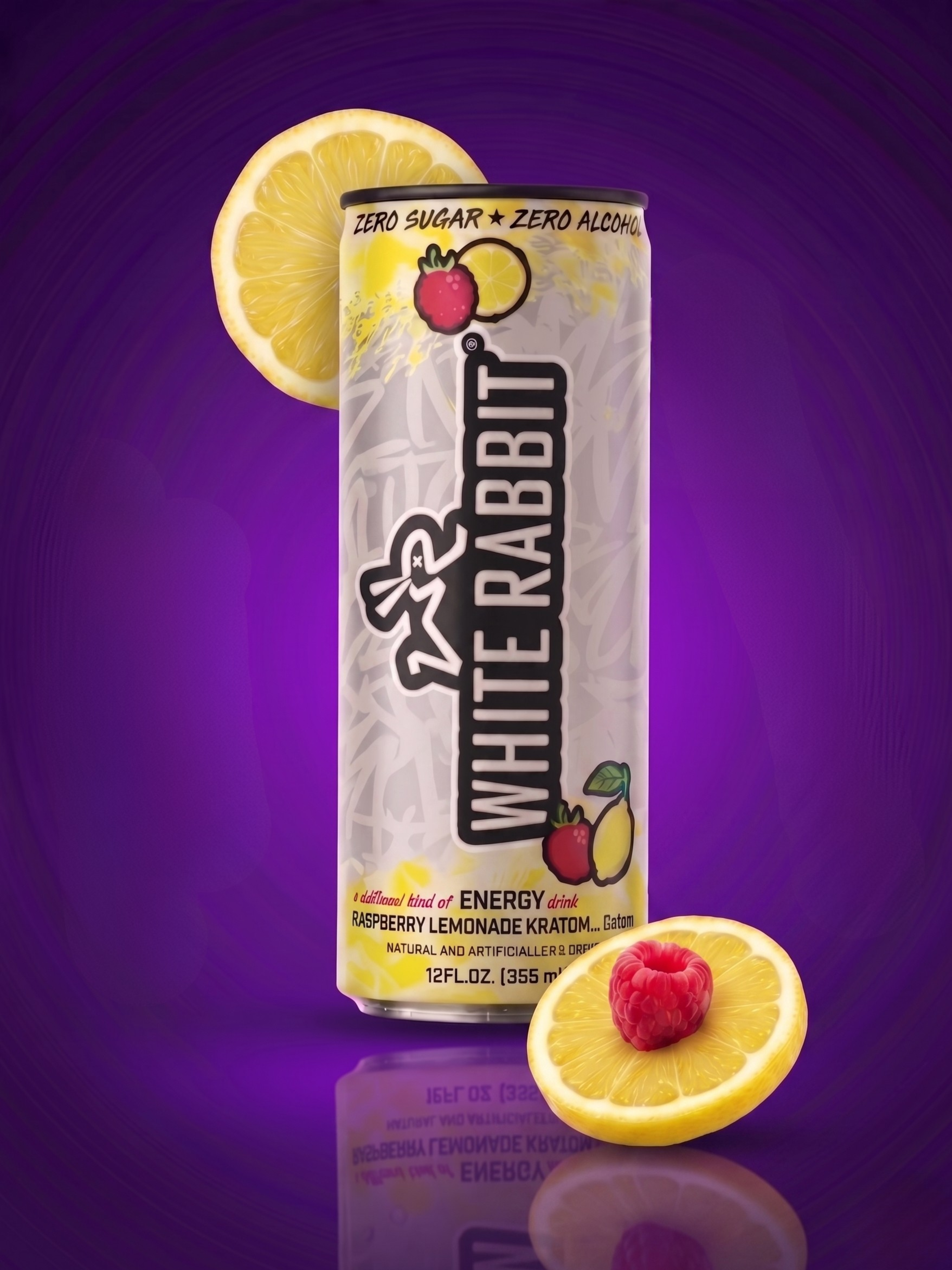 Raspberry Lemonade Kratom Seltzer