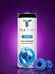 Blue Raspberry Kratom Seltzer