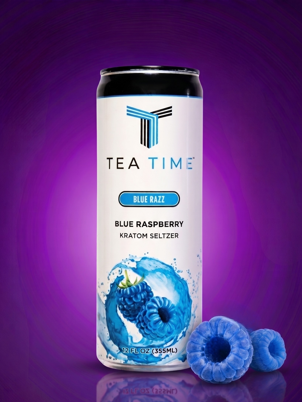 Blue Raspberry Kratom Seltzer